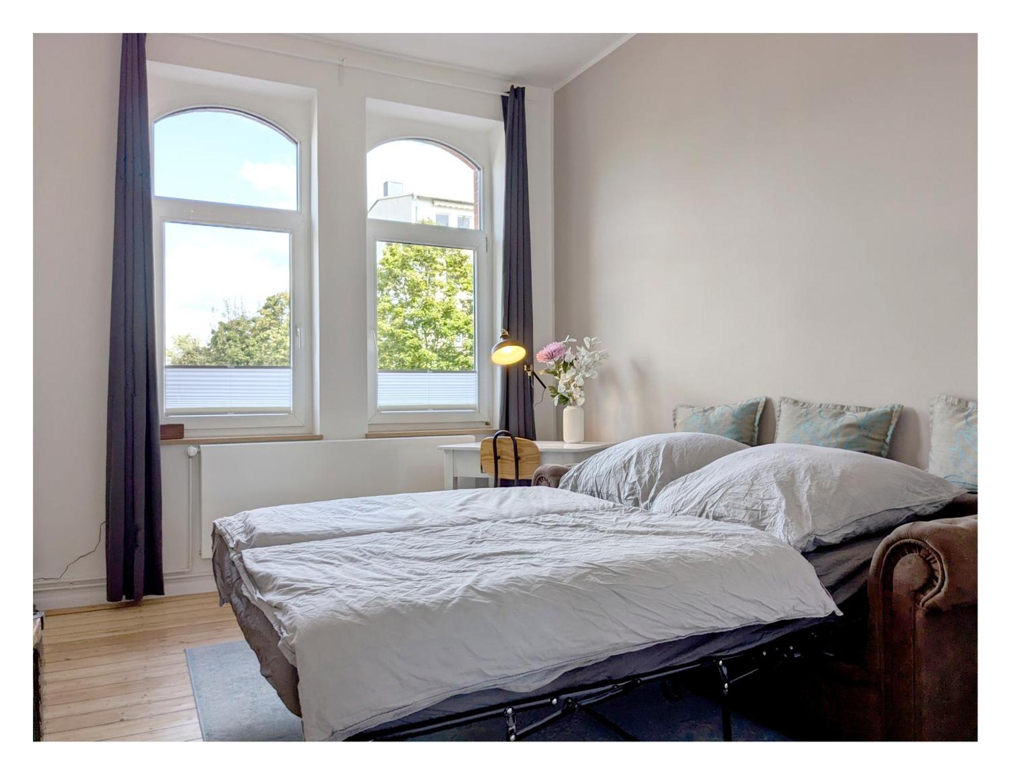 Apartmán 2 Zi Whg Zentral, Altbau, Renoviert 4P Hannover Exteriér fotografie